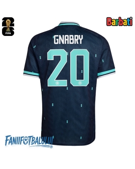 Germania Serge Gnabry #20 Tricou Fotbal Replică Mondial 2026 Barbati Deplasare